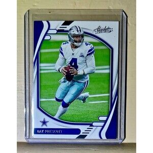 Dak Prescott 2021 Panini NFL Absolute Football #49 Card